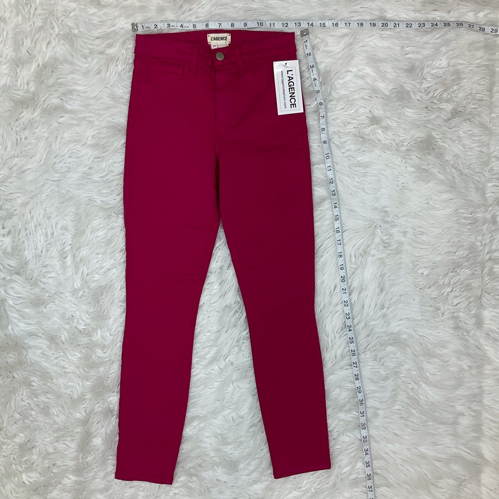 L’AGENCE Magenta Denim Jeans Size 25